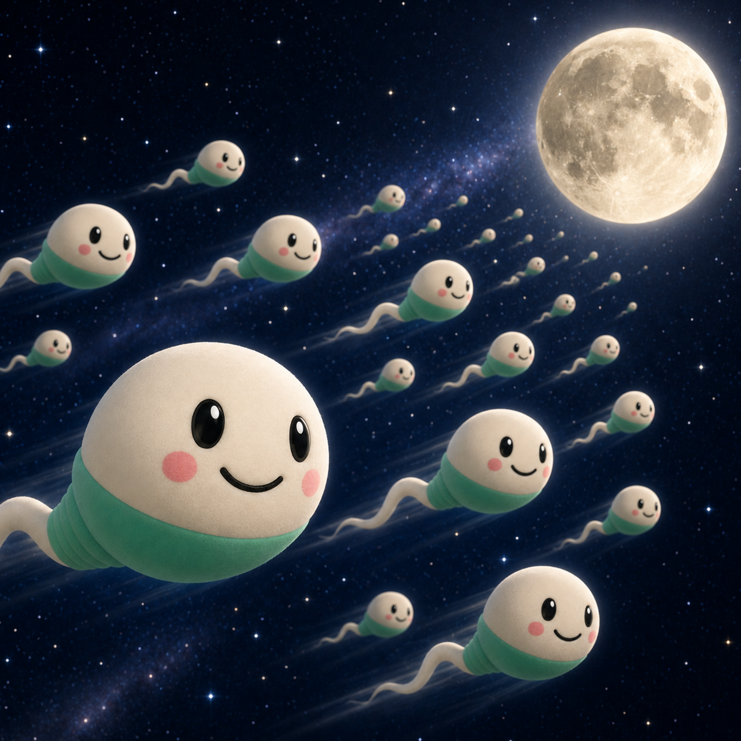 Cumsey squad going to the moon